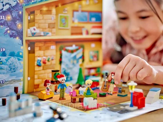 Новогодний адвент календарь 2024 ЛЕГО Друзья Оригинал LEGO Friends Advent Calendar | Зображення 6