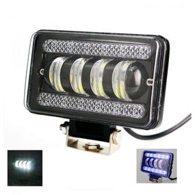 Світлодіодна фара ближнього світла AllLight 41B- 40 W + blue DRL (slim)