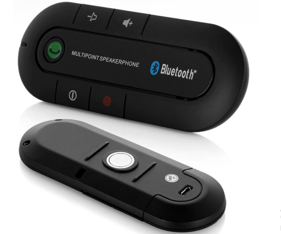 Автомобільний бездротовий динамік-гучномовець Bluetooth Hands Free kit HB 505-BT (спікерфон) | Зображення 1