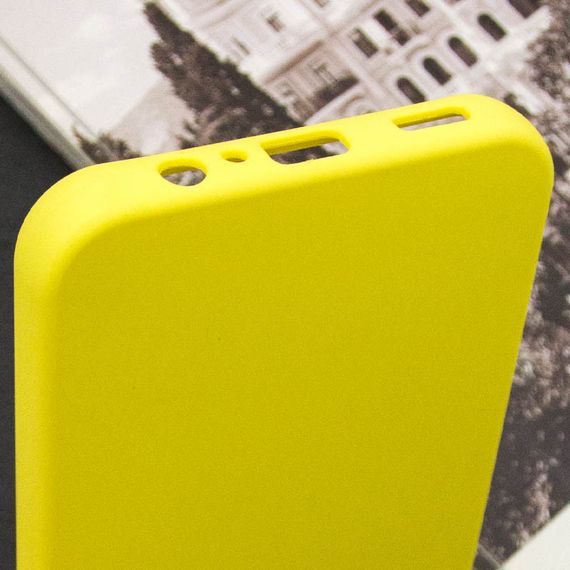 Чехол Silicone Cover Lakshmi Full Camera (AAA) для Samsung Galaxy A14 4G/5G Желтый / Yellow | Зображення 6
