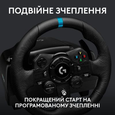 Руль Logitech G923 Racing Wheel and Pedals for Xbox One and PC Black (941-000158) | Зображення 9