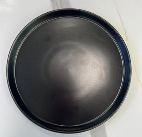 Тарілка обідня Olens Саїда 102-1574 26 см чорна