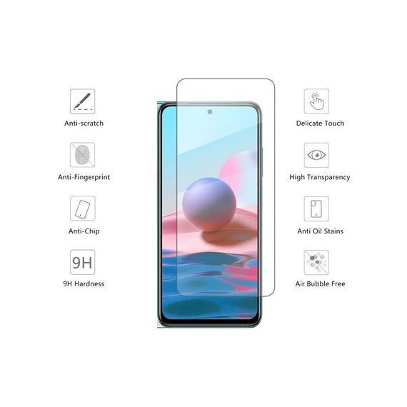 Скло захисне Drobak Xiaomi Redmi Note 10S (494908) | Зображення 1