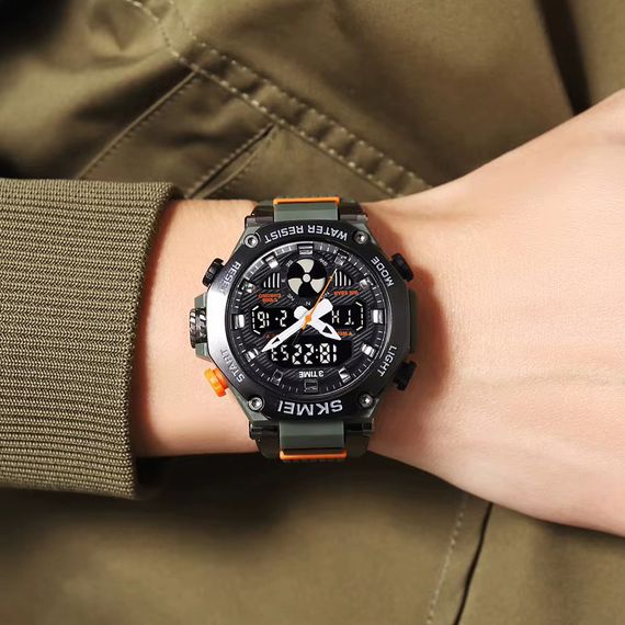 Чоловічі годинники для риболовлі SKMEI, Оригінальні спортивні годинники для походів LO-64 | Зображення 4