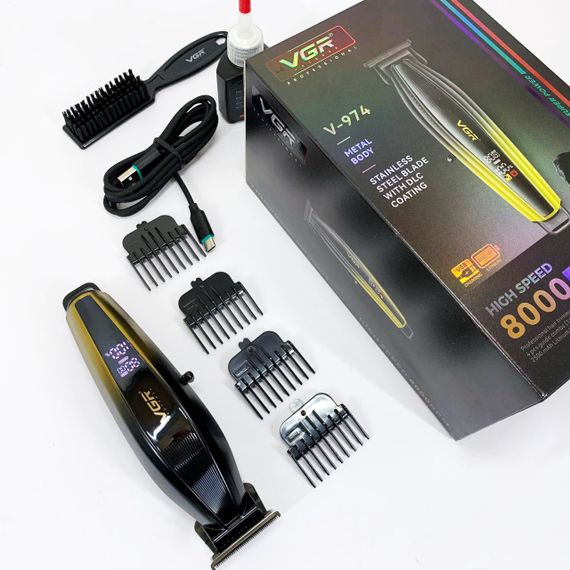 Универсальный триммер для мужчин, Триммер беспроводной, Модная машинка для стрижки волос DF-57