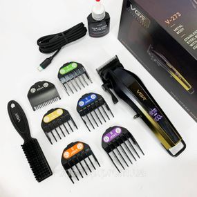 Машинка для стрижки волос без шума, Машинка для стрижки волос мощная Набор с зарядкой LY-46