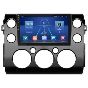 Штатна магнітола Lesko для Toyota FJ Cruiser 2006-н.в. екран 9" 6/128Gb 4G Wi-Fi GPS Top