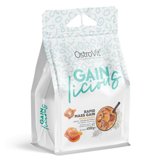 Гейнер OstroVit GAINlicious 4500 g (Salted caramel)