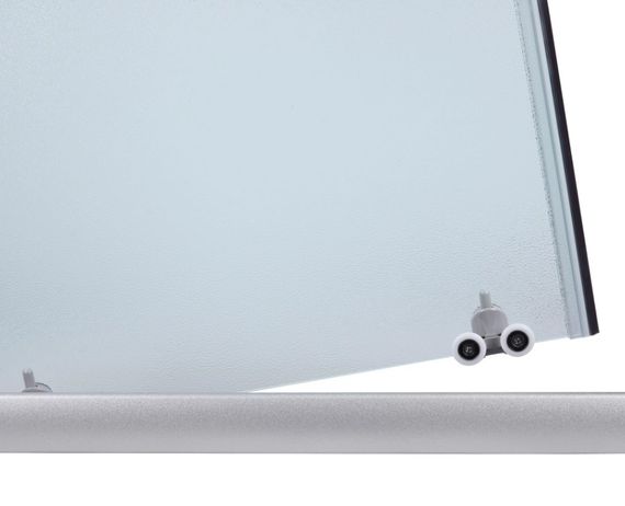 Набір Lidz Душова кабіна Latwa SC80x80.SAT.LOW.FR, напівкругла, скло Frost 4 мм + Душовий піддон Kapielka ST80x80x15 | Зображення 7