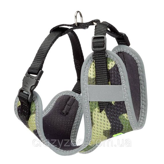 Шлея для собак та котів Ferplast Nikita Fashion P XS камуфляж A: 19-26 см B: 28-40 см 1 см 75468911
