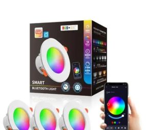 Светильник умный Tuya Smart LED WiFi встраиваемый 2700-6500 K 10W