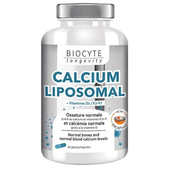 Мікроелемент Кальцій Biocyte Calcium Liposomal D3 K2 90 Caps