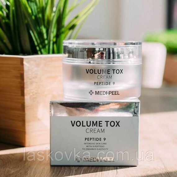 Омолоджувальний крем із пептидами MEDI-PEEL Volume TOX Cream Peptide 9, 50 мл | Зображення 1