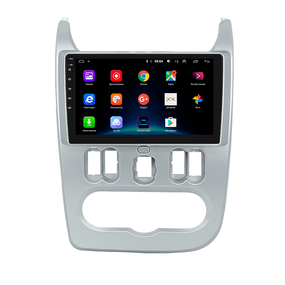 Штатная магнитола Lesko для Renault Logan I Рестайлинг 2009-2015 экран 9" 4/64Gb/ 4G/ Wi-Fi/ CarPlay Premium