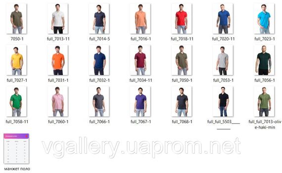 Футболка чоловіча ПОЛО — Темно-синій з манжетом із мікроЛАКОСТИ S | Зображення 1