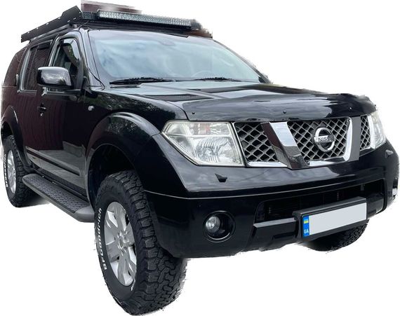Дефлектор капота (EuroCap) для Nissan Pathfinder R51 2005-2014 гг | Зображення 1