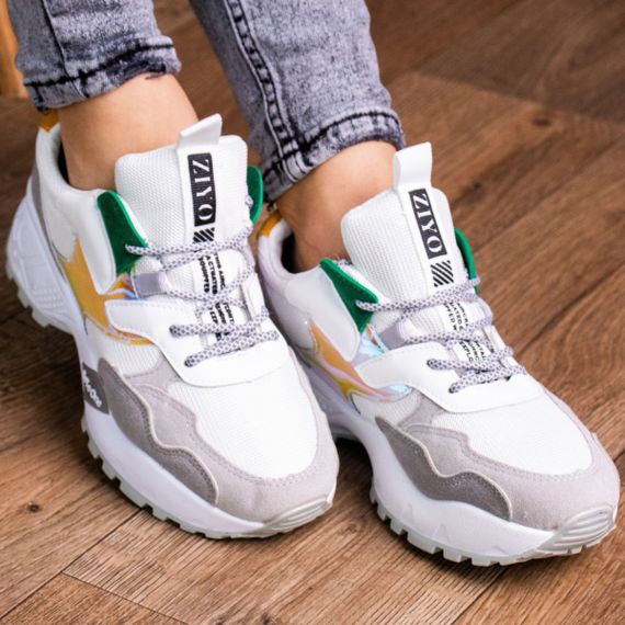 Женские кроссовки Fashion Ulysse 1474 36 размер 23 см Белый | Зображення 5