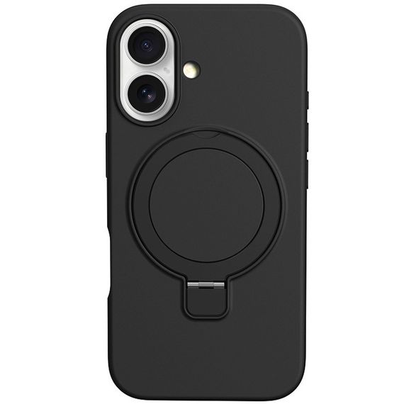 Чохол Silicone Case Full Protective NO LOGO with Ring для Apple iPhone 16 (6.1") | Зображення 1