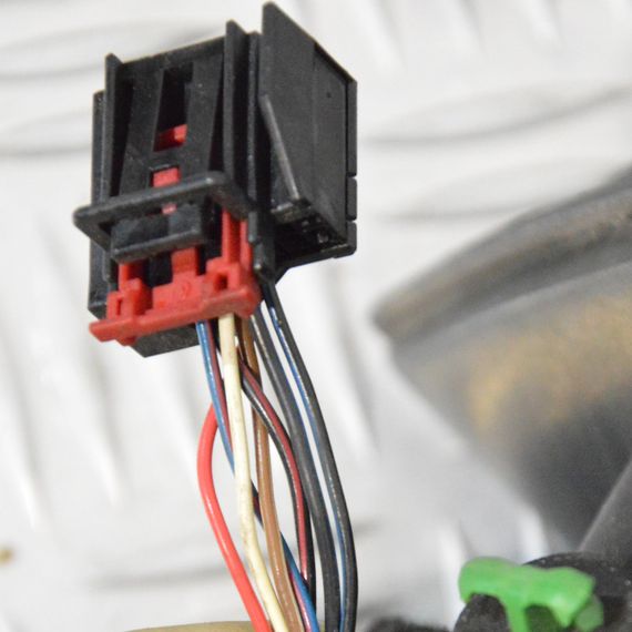 Дзеркало ліве Volkswagen Golf V 2003-2008 хетчбек 7 PIN дзеркало бокове Фольксваген Гольф 5 1K1857501GR | Зображення 6