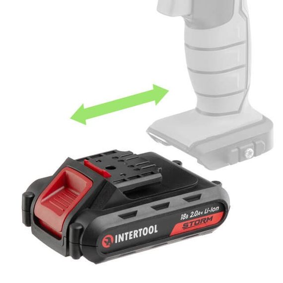 Акумулятор для WT-0314, WT-0313, WT-0317 INTERTOOL WT-0312 | Зображення 2