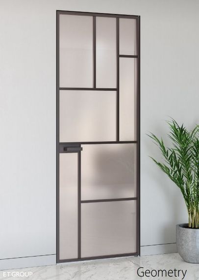 Двери межкомнатные AluDoors Geometry 1 Покраска по RAL