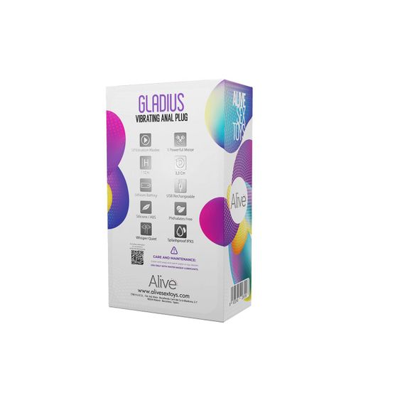 Анальний вібростимулятор Alive Gladius | Зображення 6