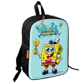 Рюкзак шкільний дитячий Губка Боб 36х27 см підлітковий для хлопчика, дівчинки (4034)
