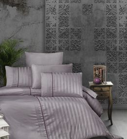 Комплект постільної білизни First Choice Deluxe Satin 200х220 Modalife Lavender