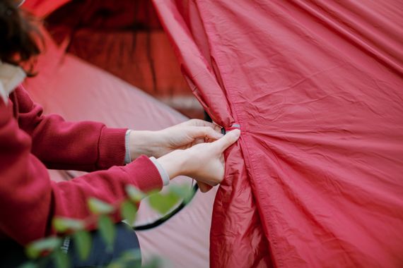 Намет Tramp Cloud 3 Si TRT-094-red червоний | Зображення 3