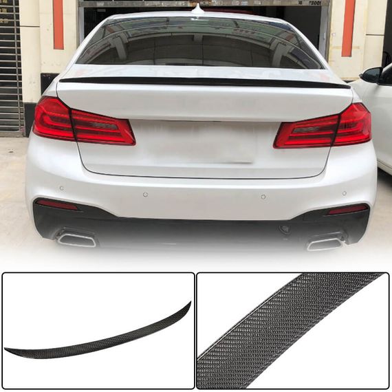 Спойлер V3 (для G30/F90, Карбон) для BMW 5 серія G30/31 2017-2023 рр