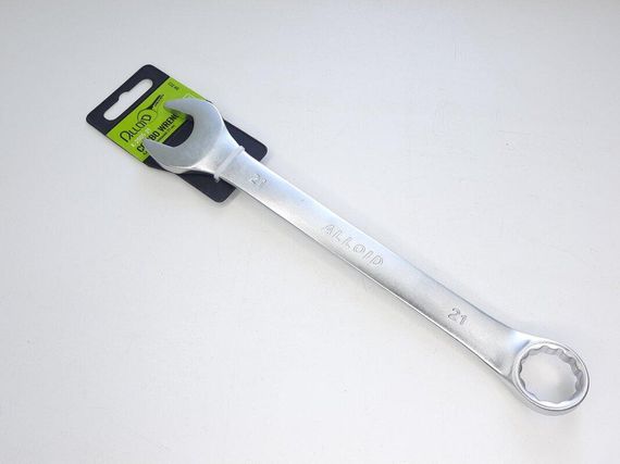 Ключ ріжково-накидний 21мм Alloid К-2005-21