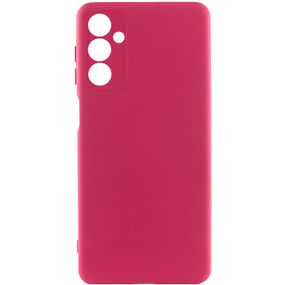 Чехол TPU GETMAN Liquid Silk Full Camera для Samsung Galaxy A27 Красный / Dark Red