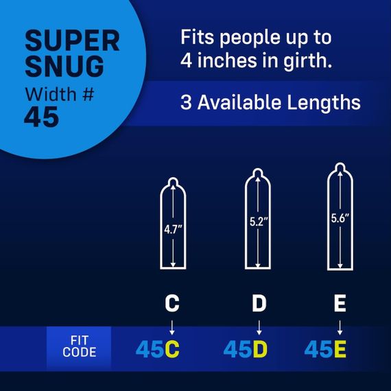 Презервативи MyONE Super Snug Розмір 45Д, 10 шт Sex Aura | Зображення 4