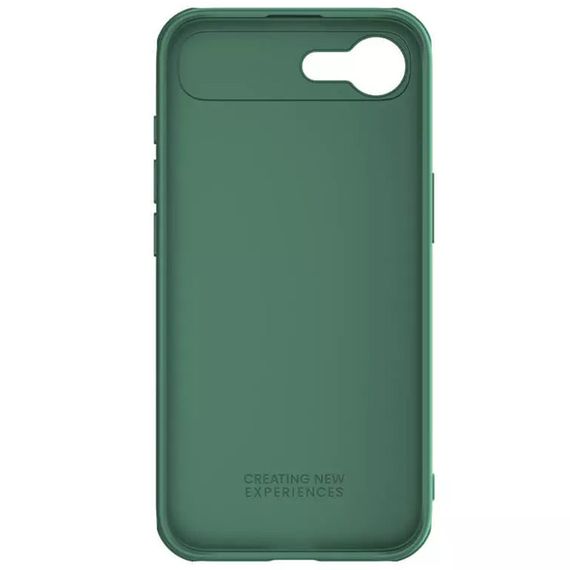 Карбонова накладка Nillkin CamShield Pro для Apple iPhone 16e (6.1") Deep Green | Зображення 4
