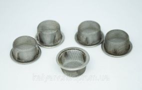 Сеточки для бонга Шляпа железо 16 мм. 5 шт.
