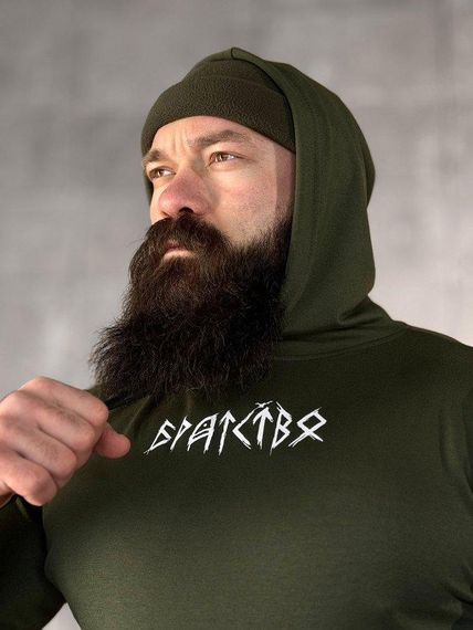 Худі maklin воля олива ВТ5068 | Зображення 4