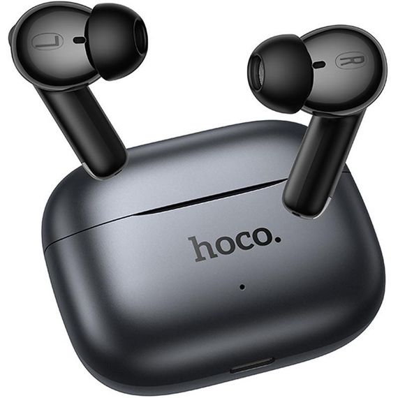 Бездротові TWS навушники Hoco EQ27 Fun ANC+ENC+smart AI translation Metal gray | Зображення 4