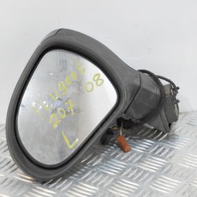 Дзеркало ліве Peugeot 207 2006-2013 5+2 пин електричне бокове Пежо 96806501XT