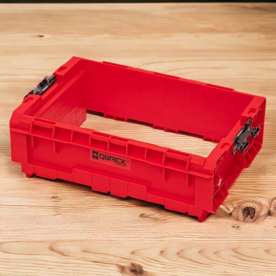 Відкритий ящик для інструментів, 18", 450x310x151, SYSTEM PRO Box Extender Red, SKRQPROBEX2CZEPG001, QBRICK | Зображення 4
