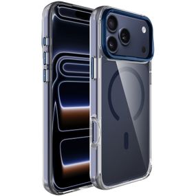 Чохол TPU Space Case Apex with Magnetic Fit для Apple iPhone 17 Pro (6.3") Navy Blue