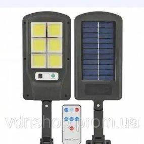 Уличный фонарь на столб с пультом на солнечных батареях Solar Light НА 10 ЛАМП