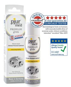 Силиконовая смазка pjur MED Premium glide 100 мл для чувствительной кожи, прошла клинический тест sexstyle