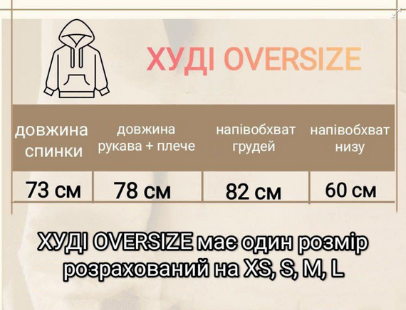 Жіноче тепле худи супер оверсайз подовжений на флісі колір сірий розмір S/L AtD0034 | Зображення 1
