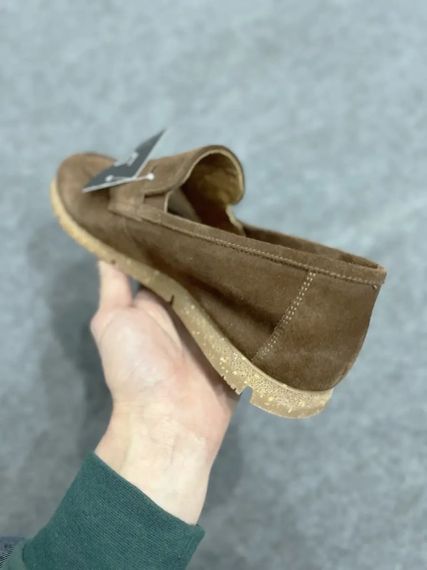 Чоловічі лофери Luciano Bellini 687 коричневий замш 43 розмір | Зображення 1
