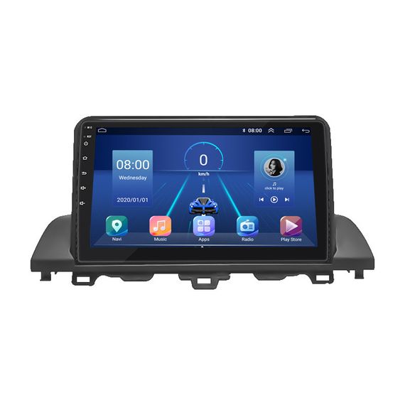 Штатная магнитола 9" Lesko для Honda Accord X Рестайлинг 2020-н.в.  4/64Gb/ 4G/ Wi-Fi/ CarPlay Хонда