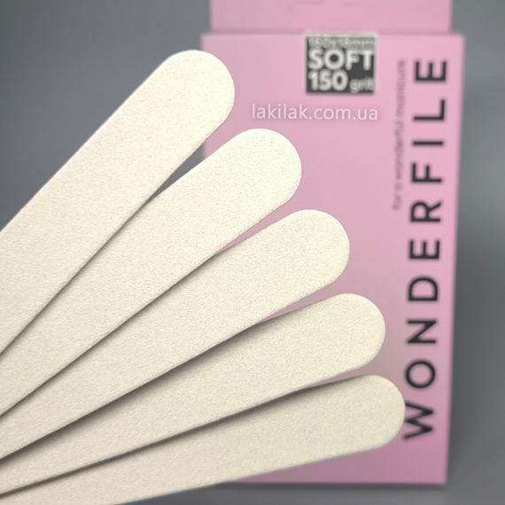 М'які змінні файли 150 гріт на клейовій основі для основи Wonderfile 50шт