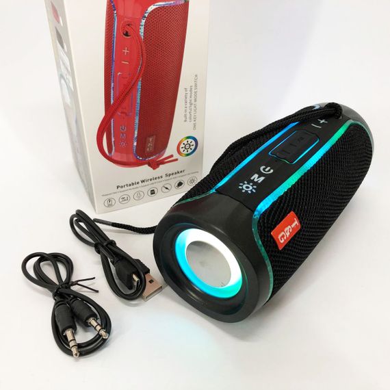 Портативная колонка bluetooth с AUX входом, Портативная блютус колонка usb s bluetooth EU-66 | Зображення 7