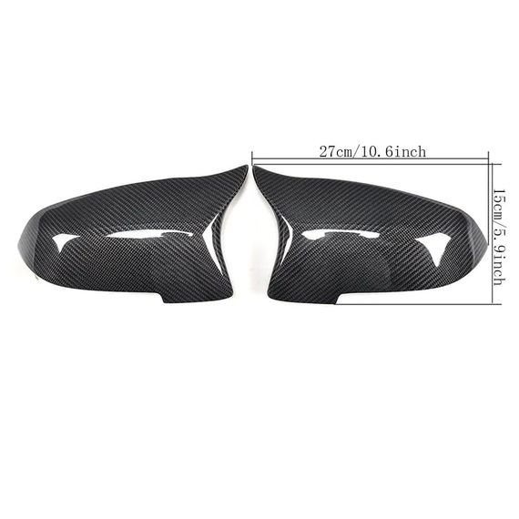 Кришки дзеркал V1 (Карбон) для BMW 6 F12/F13/F06 2011-2018 рр | Зображення 4