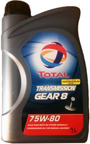 Трансмісійна олива Total Transmission Gear 8/BV 75W-80 1л.