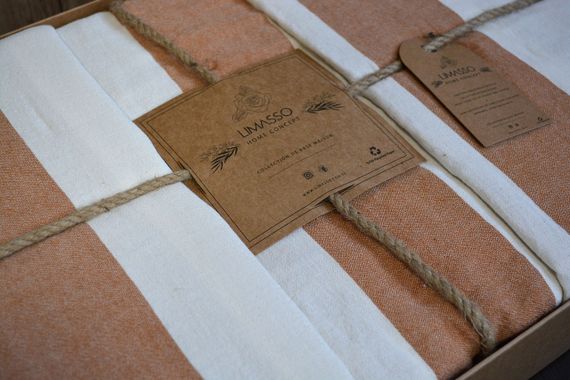 Постільна білизна Limasso Stonewashed Ligne Epaisse 200 х 220 см Mustard | Зображення 3